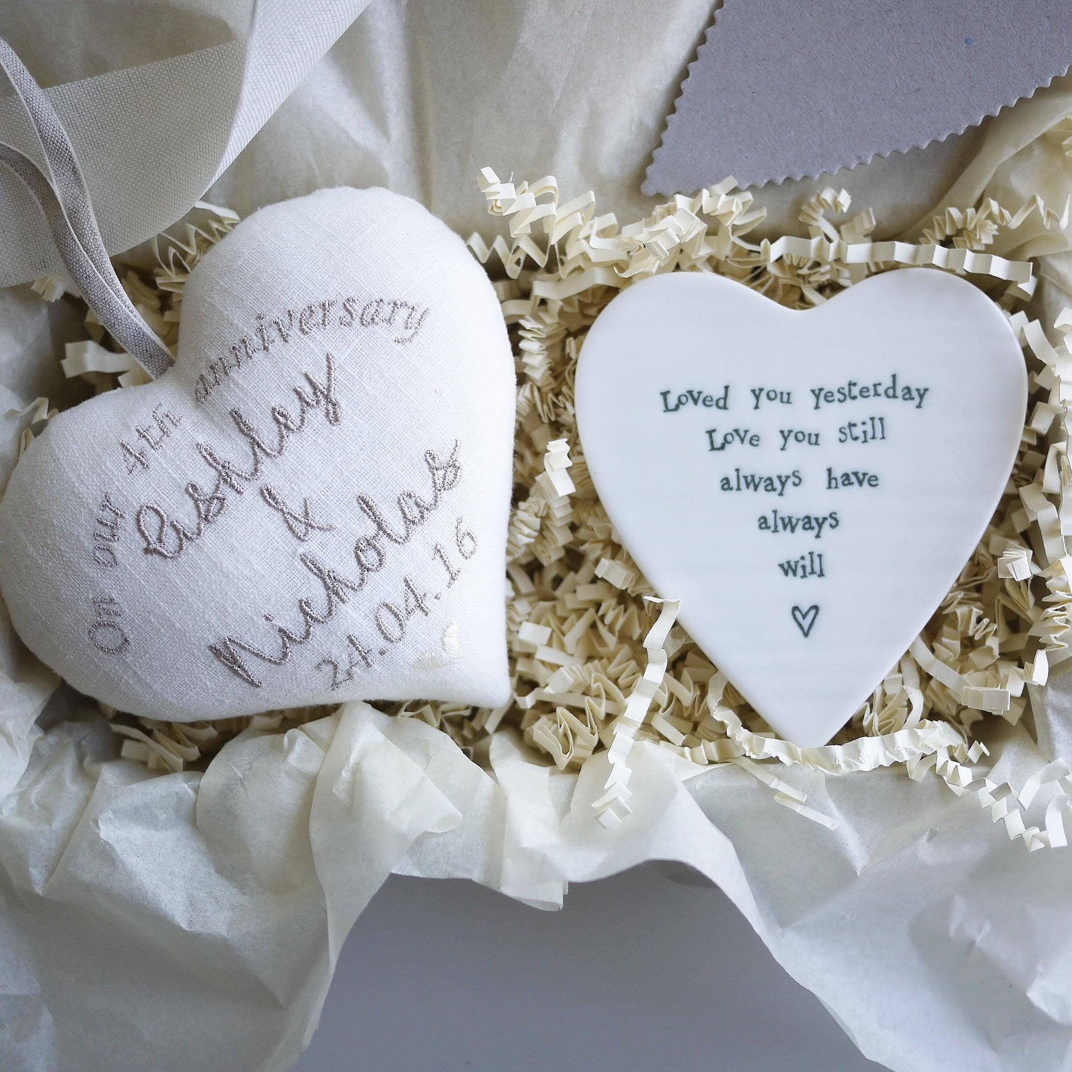 Linen anniversary giftslinen gifts for her4th wedding Etsy