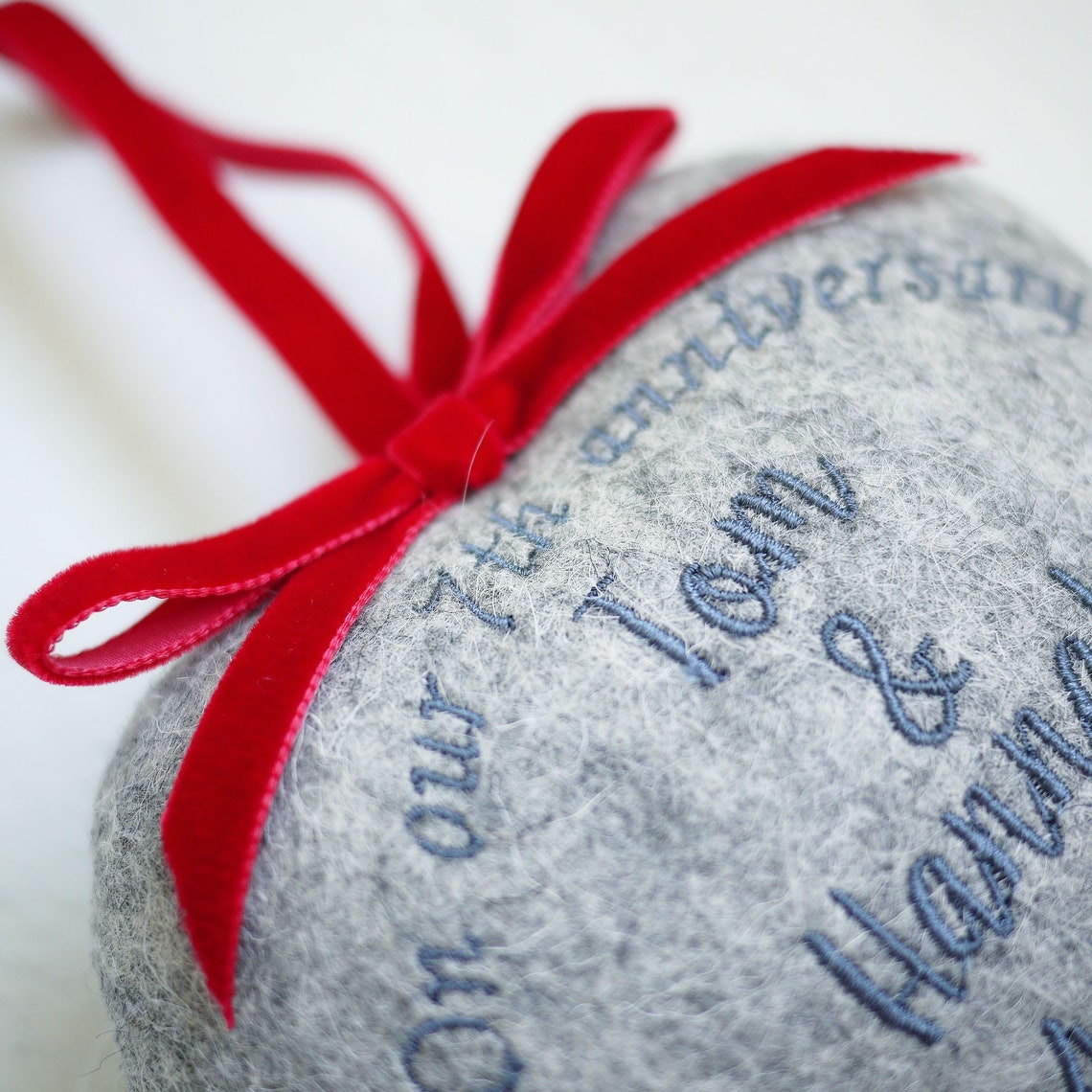 Wool anniversary gifts gift for 7th wedding anniversary Etsy