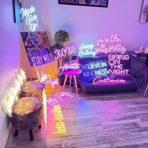 Custom Neon Sign, Family Name Neon Sign, LED Name Neon Sign, Neon Signs, Personalized Gifts, Wedding Signs, Home Decor, Wall Decor, Wall Art