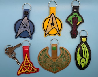 Keychains - Star Trek Universe Logo & Insignia Collection