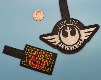 Keychain - Rebel Scum or Join the Resistance