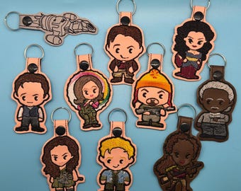 Firefly / Serenity Keychain - Marine Vinyl Key Fob