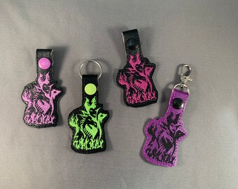 Key Fob - Maleficent & Dragon