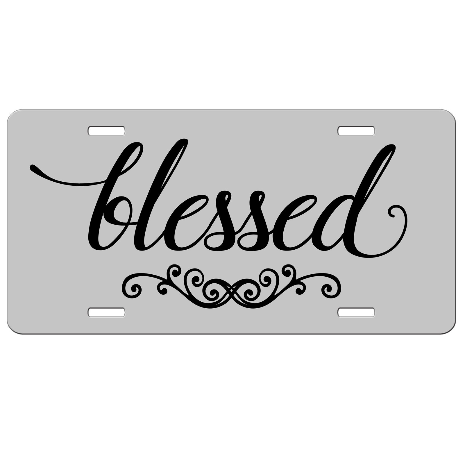 Blessed License Plate Christian License Plate Christian Etsy