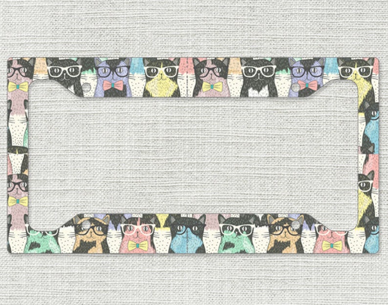 Auto License Plate Frame Car Tag Frame License Plate Cover Etsy