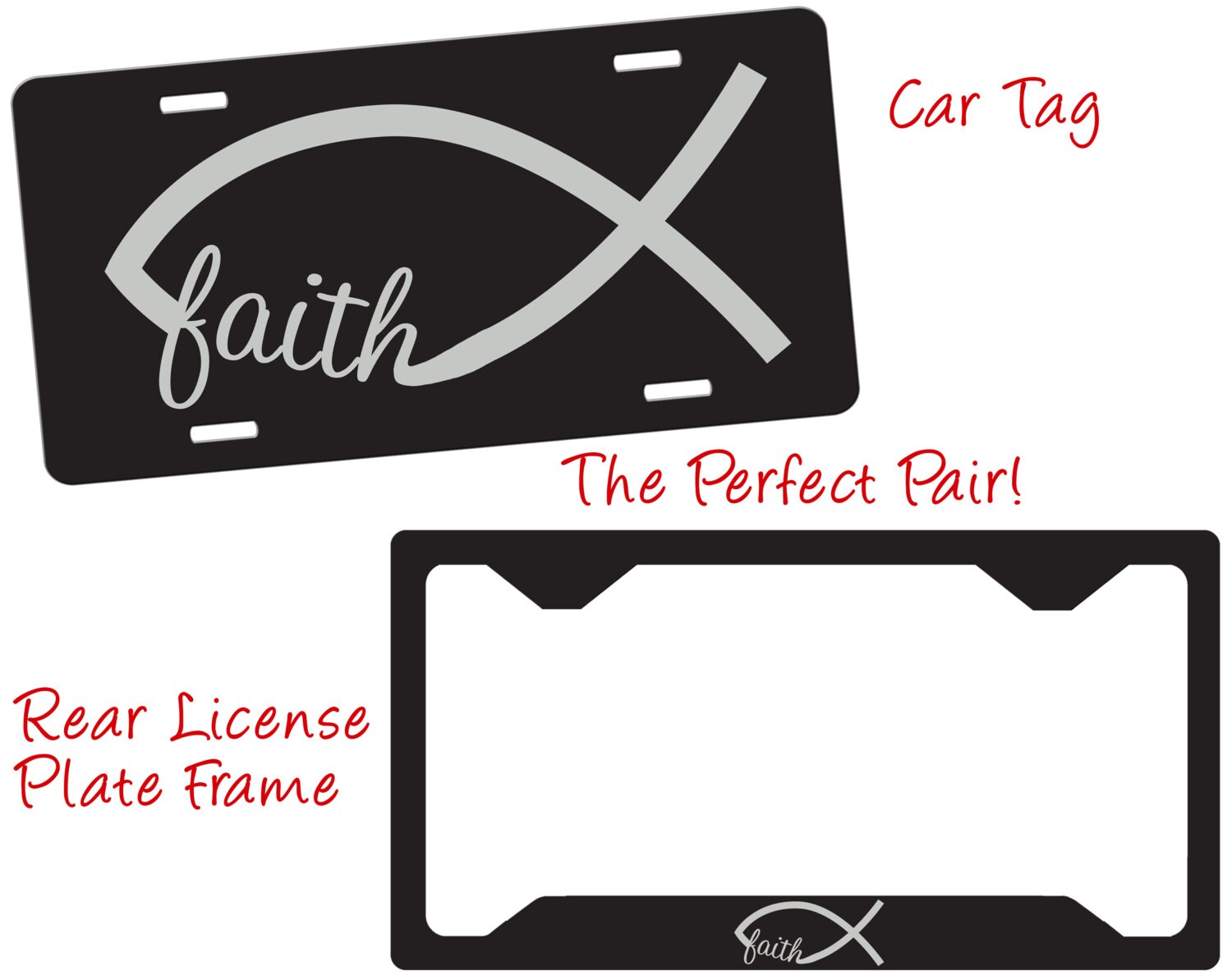 Christian License Plate Christian Car Tags Christian Gifts Etsy
