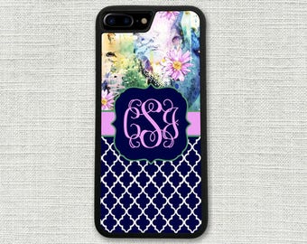 Floral iPhone 8 case, Floral iPhone 7 case, iPhone 6 case Floral, Floral iPhone Case, Floral iPhone 7 Plus, Floral iPhone 6  1307 (USA MADE)