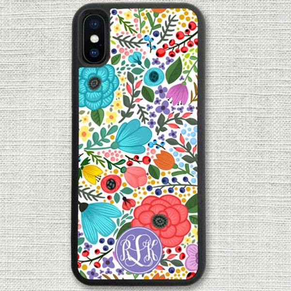 Spring Summer Florals iPhone Case for X, 8, 8 Plus, 7, 7 Plus, 6 6S, 6 6S Plus, 5 5S, 5C, SE 1339