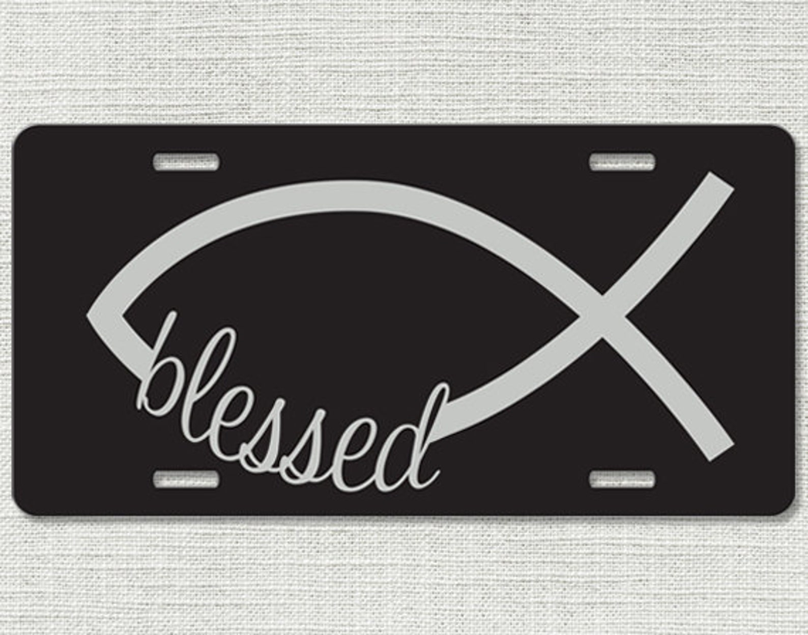 Christian License Plate Christian Car Tags Christian Gifts Etsy