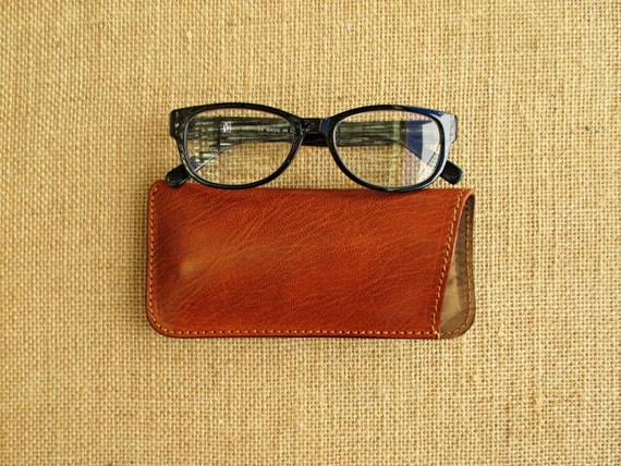Leather Glasses Case, Reading Glasses Case