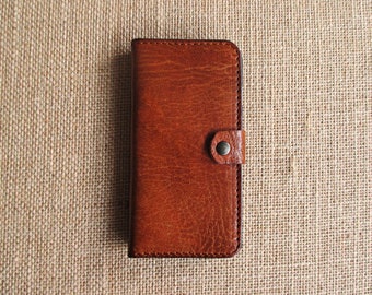 Leather iPhone X, iPhone XS, iPhone 8, iPhone 7, iPhone 8 Plus, iPhone 7 Plus case and wallet, handmade sleeve, cover, Eco-friendly