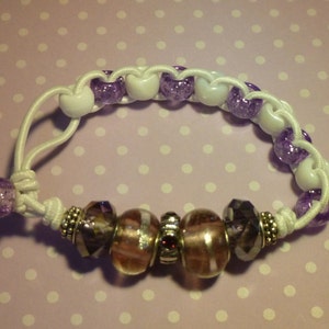 Ballybunion I Golf Counter Bracelet - Purple