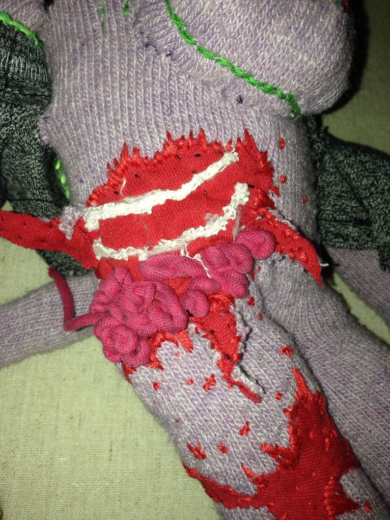 zombie sock monkey