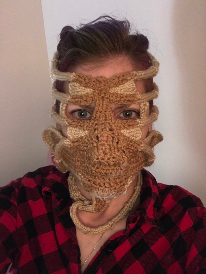 Xenomorph Alien Face Hugger Ski Mask Etsy