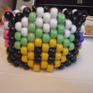 Mushroom Kandi Cuff