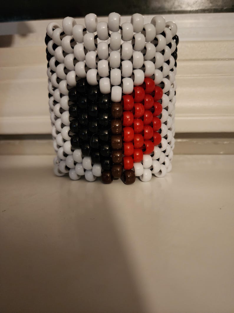 Toothless Kandi Cuff With Tail and Glow in the Dark Eyes - Etsy