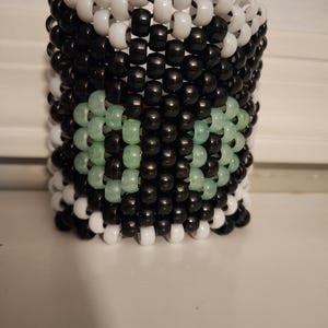 Toothless Kandi Cuff With Tail and Glow in the Dark Eyes - Etsy