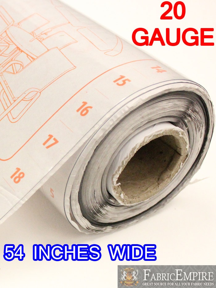 20 Gauge Clear Vinyl Plastic Fabric 54 Wide Sold By The Etsy