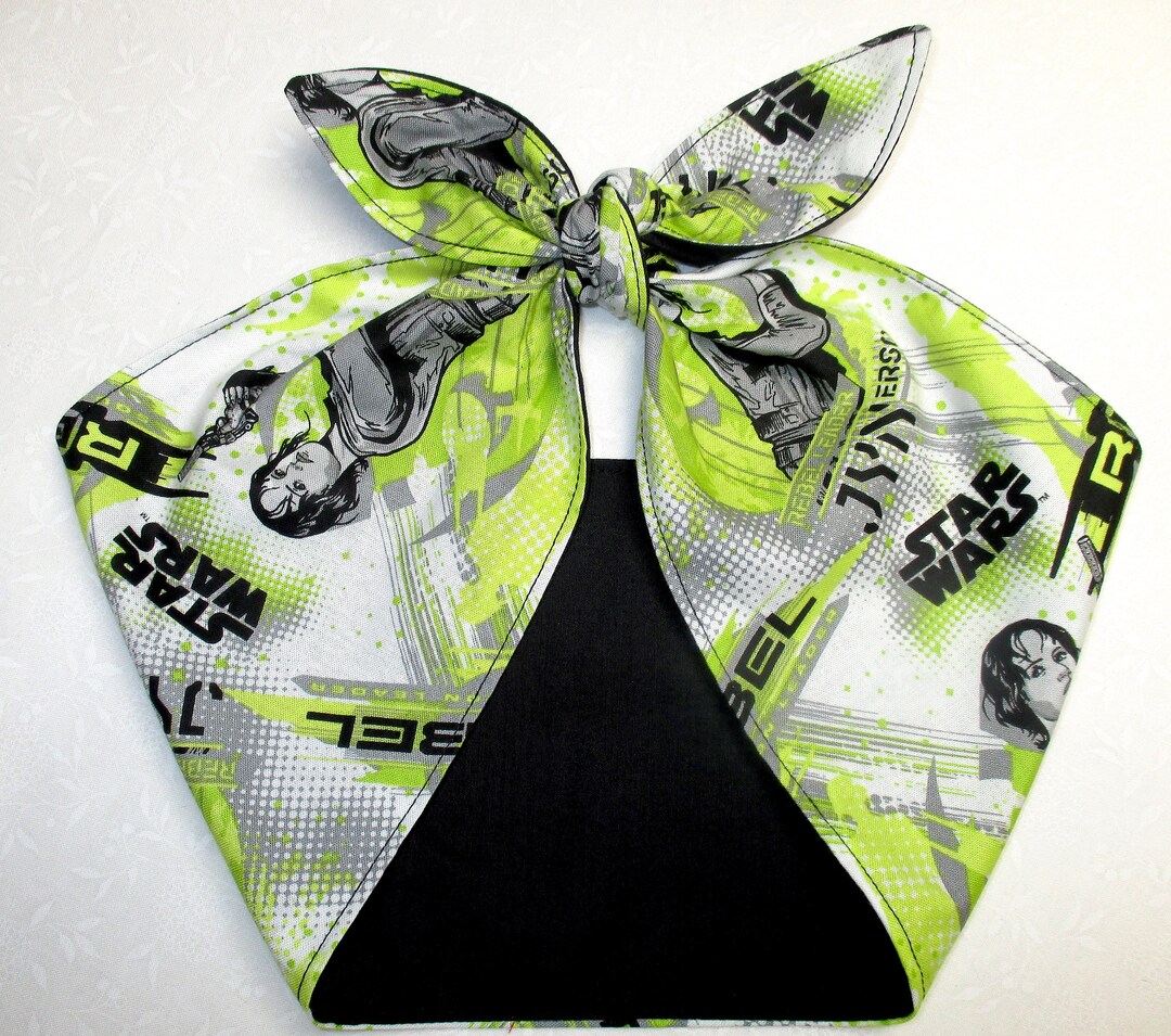 Star Wars Head Scarf COMICS Hair Head Wrap Bandana Jyn Erso Etsy