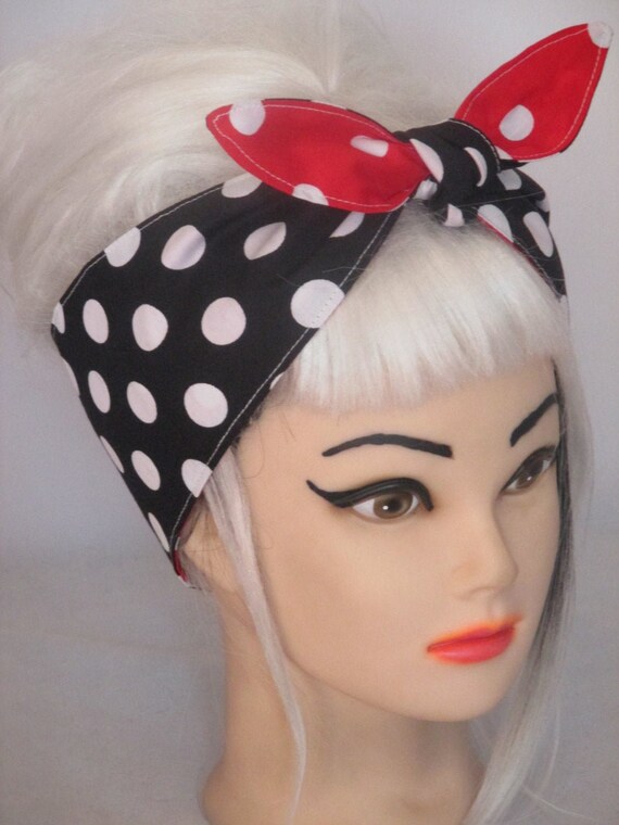Hair Raffe Rosie The Riveter Hair Scarf