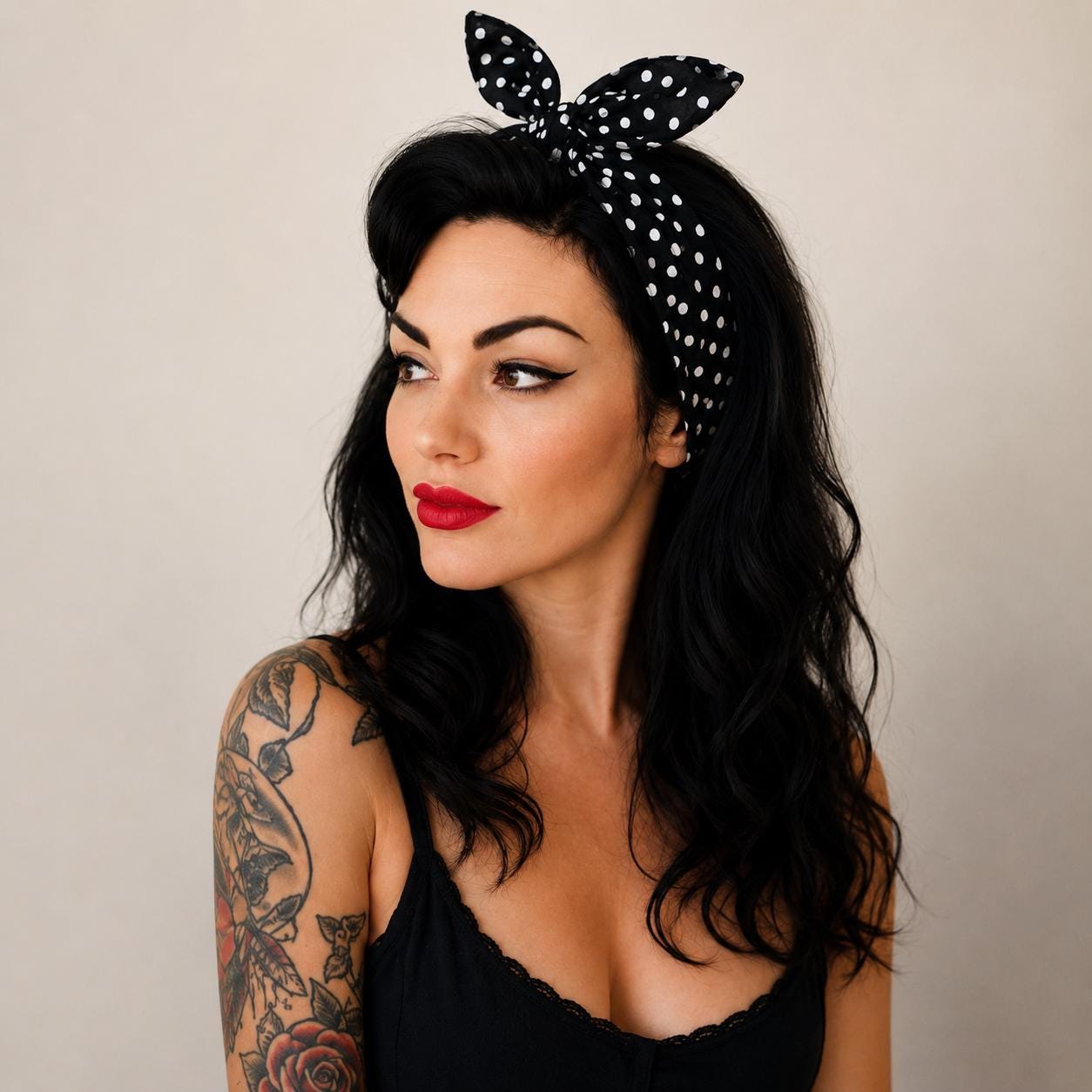 Accessoires pour femme, costume des années 50 pour femme | Bandeau ruban rouge et boucles d'oreilles pendantes imprimées – Bandeau vintage à pois avec Accessoires pour femme, costume des années 50 pour femme | Bandeau ruban rouge et boucles d'oreilles pendantes imprimées – Bandeau vintage à pois avec