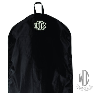 Custom Garment Bag for Destination Wedding Travel, Personalized Hanging Clothes Bag, Cheer Dance Uniform Overnight Bag