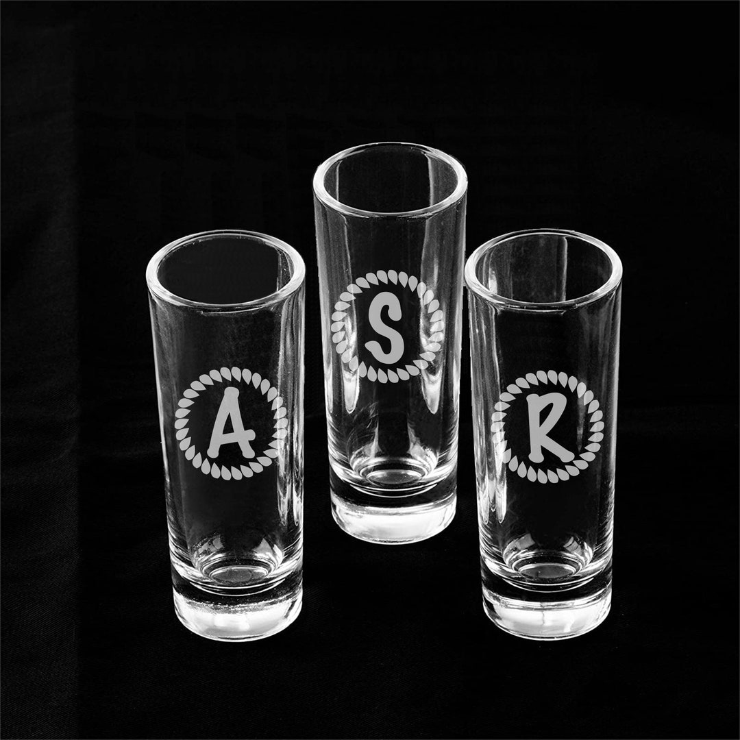 Shot Glass Wedding Favors Bridal Party Rehearsal Dinner Etsy