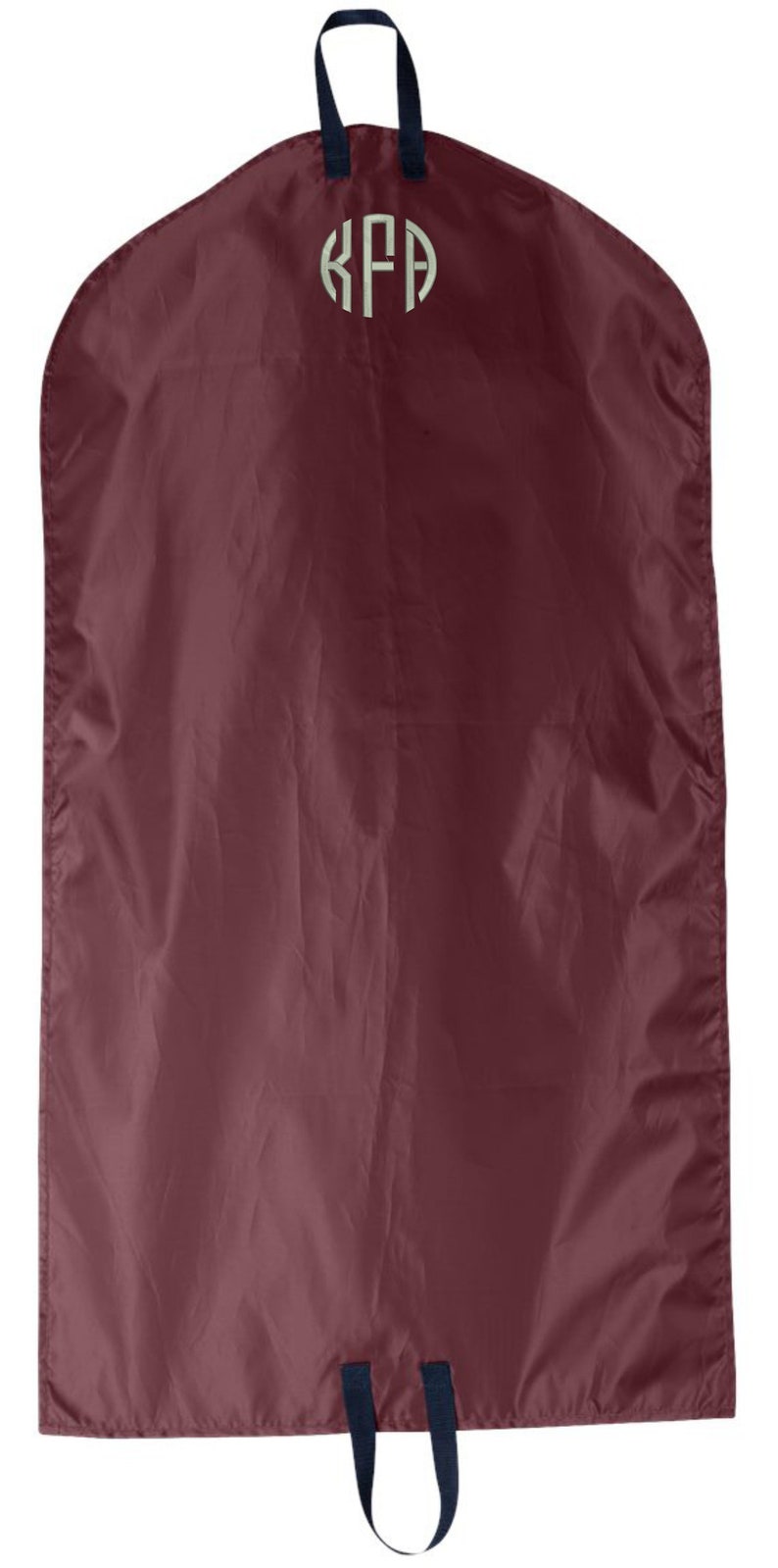 Monogrammed Garment Bag Hanging Garment Bag Personalized Etsy