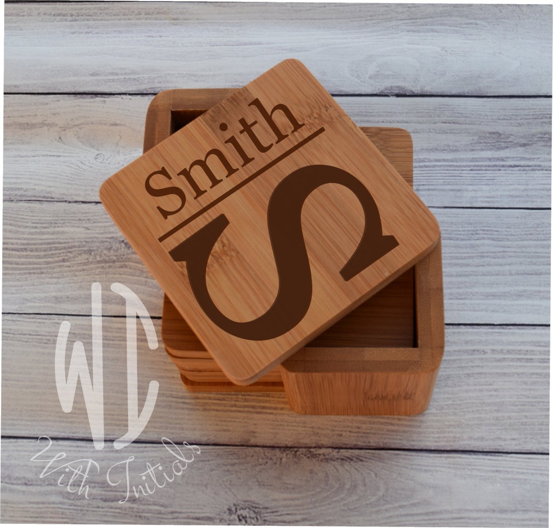 Personalized Coasters Custom Coasters Engraved Coasters Etsy