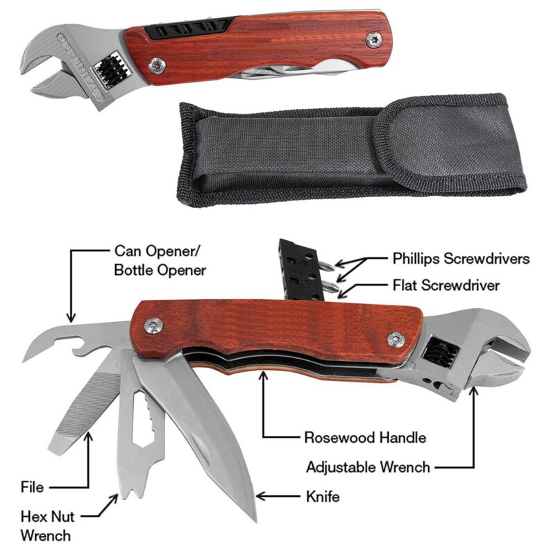 Personalized Hammer Wrench Multi Tool Gift for Him Gift Etsy