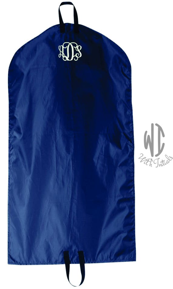 Monogrammed Garment Bag - Center Monogram Location – theplaidpalmtree-6768