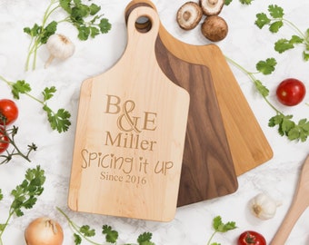 Personalized, cutting board, chopping block, funny saying, laser engraved, housewarming gift, couple gift, hostess gift, closing gift, cb009