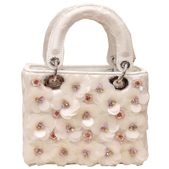 dior beaded bag