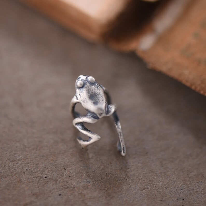 1pcs Tree Frog Fake Cartilage Ear Cuff S925 Sterling Silver Etsy