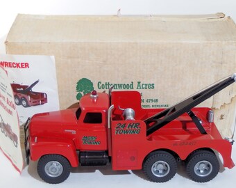 tonka flatbed tow truck