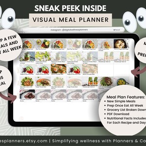 7 Day Diabetic Meal Plan with 16 Low Glycemic, Low Carb Recipes for Weight Loss & Blood Sugar Management | Meal Prep Guide and Shopping List