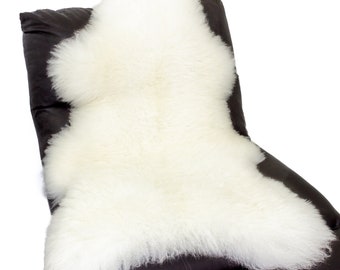 Natural Sheepskin, Single Hide, European Made, Unbleached, Washable