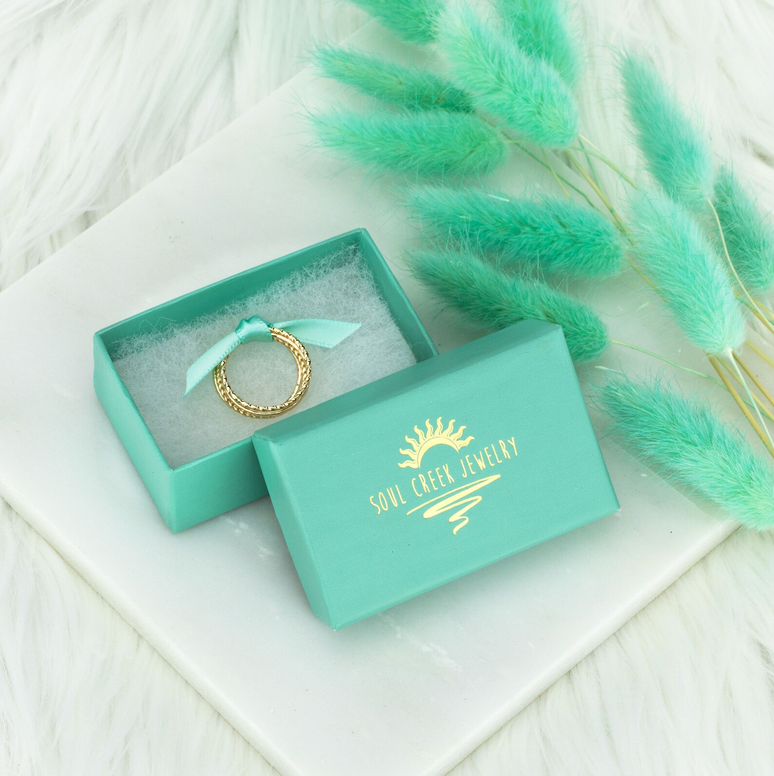 Gold Stacking Ring Set Set of 4 Hammered 14K Gold Fill Etsy