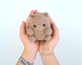 Brown bear - amigurumi crochet, Perth