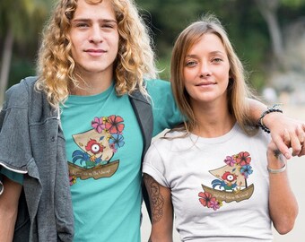 Hei Hei Moana Vacation Shirt: Tropical Cruise Tee