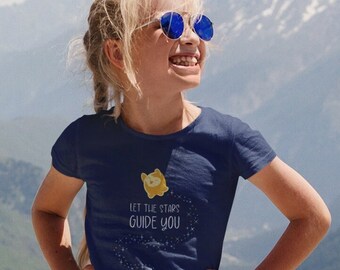 Kids 'Let the Stars Guide You' T-Shirt: Original Design