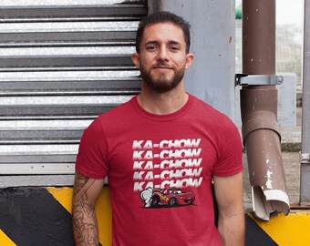 Cars Ka-Chow T-Shirt, Lightning McQueen KaChow Shirt, Mater Shirt, Disney Shirts, Disneyland, Disney World, Matching Family Disney Shirts