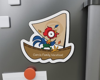 Personalized Hei Hei Cruise Door Magnet