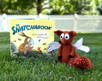 The Snatchabook Stuffed Animal: Crochet Character Toy