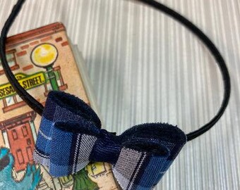 Blue and Green Headband Green and Navy Chevron Headband 34 Back to School Headband School Uniform Headband Emerald Green and Blue Headband