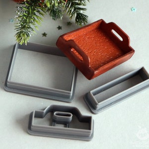 Custom Cutter/Print to ORDER/Cutter ""Küchentablett""." Option 1. PLA-Kunststoff. Miniaturbrett sind im Preis der Cutters nicht enthalten.