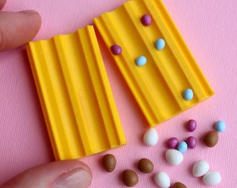 Miniatur Ei Gießform: PLA Kunststoff Hobby Werkzeug (5/7 mm)