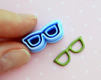 Miniature Glasses Cutter: Polymer Clay Decor, PLA Plastic