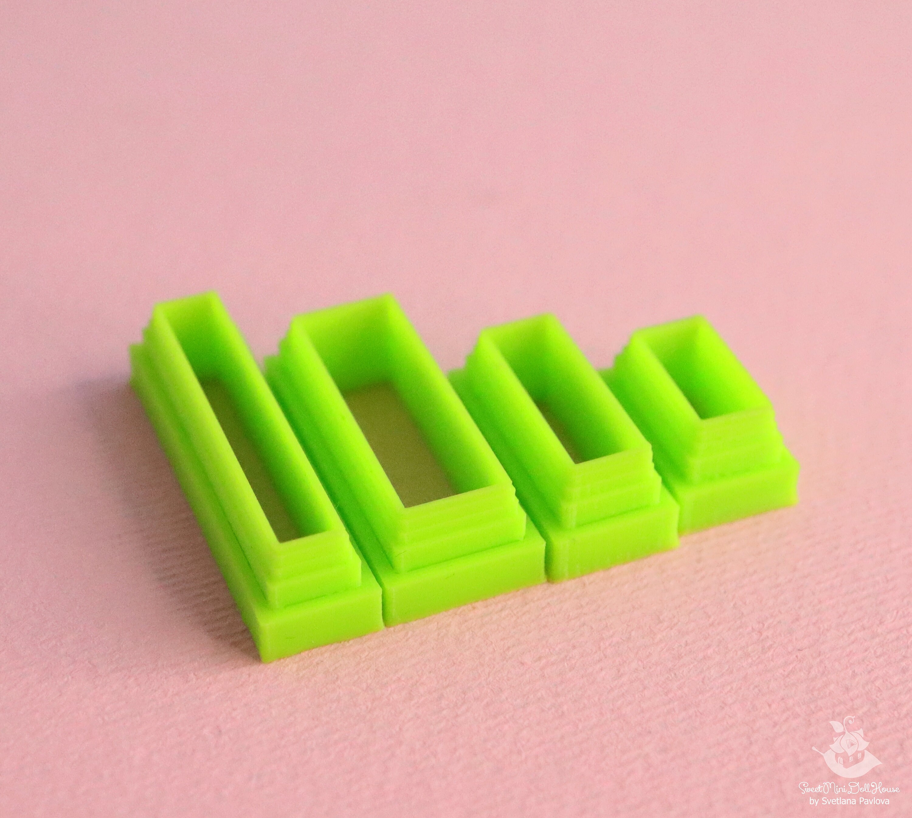 Custom cutters. Set of cutters 4 pieces 2.60.4 2.10.7 Etsy