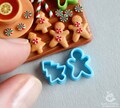 Miniature Dollhouse Cutters, Gingerbread Man and Christmas Tree, 1:12 Scale (PLA) product logo